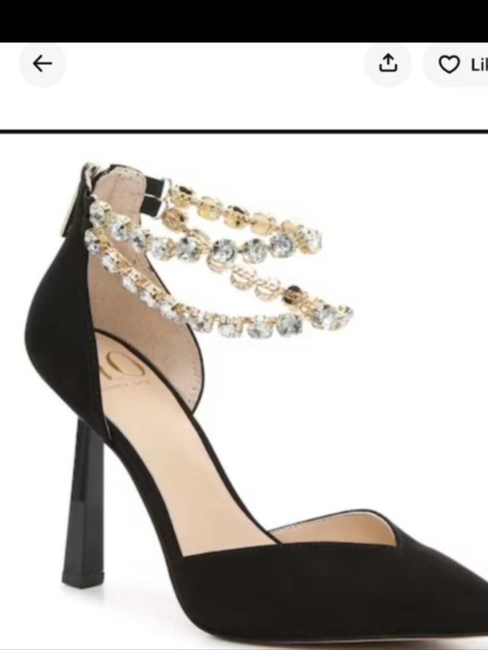 JLO Jennifer Lopez Norma Pump Heels Sz 7.5